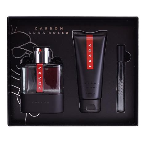 prada carbon cologne parfum|Prada carbon 100ml gift set.